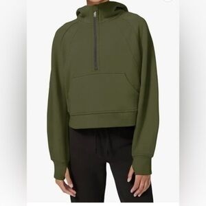 NWT LASLULU Womens Hoodies Fleece Lined Collar Pullover Sz XL